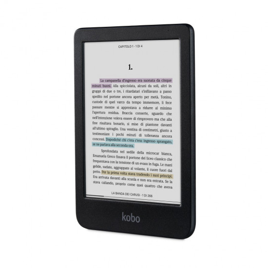 Rakuten Kobo Clara Colour e-book reader Touchscreen 16 GB Wi-Fi Black Rakuten Kobo Clara Colour e-book reader Touchscreen 16 GB Wi-Fi Black