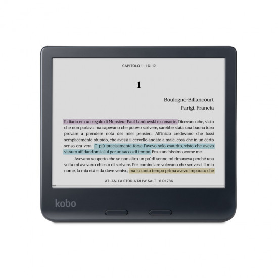 Rakuten Kobo Libra Colour e-book reader Touchscreen 32 GB Wi-Fi Black Rakuten Kobo Libra Colour e-book reader Touchscreen 32 GB Wi-Fi Black