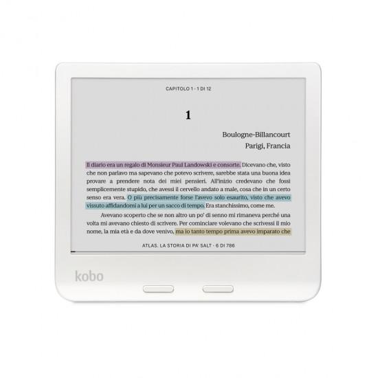 Rakuten Kobo Libra Colour e-book reader Touchscreen 32 GB Wi-Fi White Rakuten Kobo Libra Colour e-book reader Touchscreen 32 GB Wi-Fi White