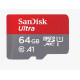 Western Digital SDSQUAB-064G-GN6MA memory card 64 GB MicroSDXC UHS-I Class 10 Western Digital SDSQUAB-064G-GN6MA memory card 64 GB MicroSDXC UHS-I Class 10