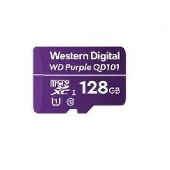 Western Digital WD Purple SC QD101 memory card 128 GB MicroSDXC Class 10 Western Digital WD Purple SC QD101 memory card 128 GB MicroSDXC Class 10