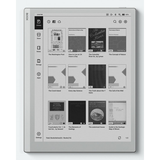 Onyx BOOX GO 10.3 64 GB 26.2 cm (10.3) 4 GB Wi-Fi 5 (802.11ac) Android 12 White Onyx BOOX GO 10.3 64 GB 26.2 cm (10.3) 4 GB Wi-Fi 5 (802.11ac) Android 12 White